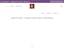 Tablet Screenshot of ametysten.no